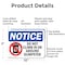 Signmission Do Not Climb In Or Around Dumpster, 10 in W x Rectangle, Aluminum OS-2PACK-NS-A-710-L-11095 - alternate 4